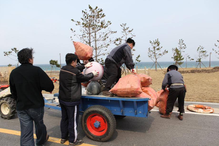 동해연구소내 식목행사 및 해변정화작업_image9