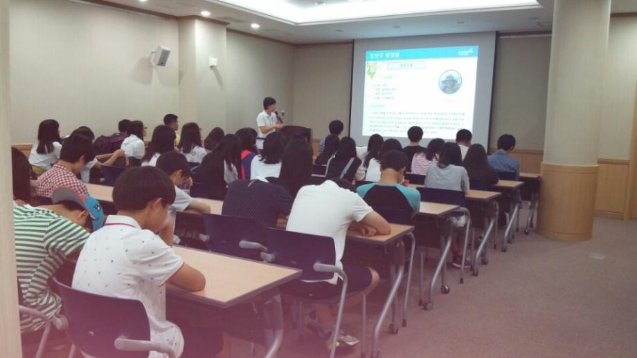 교육기부 - 남해연 진로탐색교육(거제중학교)_image1