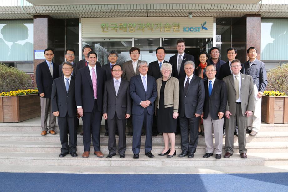 미국 델라웨어대학교 지구해양환경대학장 일행 내방_image1